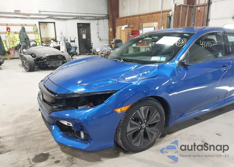 2018 Honda Civic Ex from USA, damaged, VIN SHHFK7H57JU413287